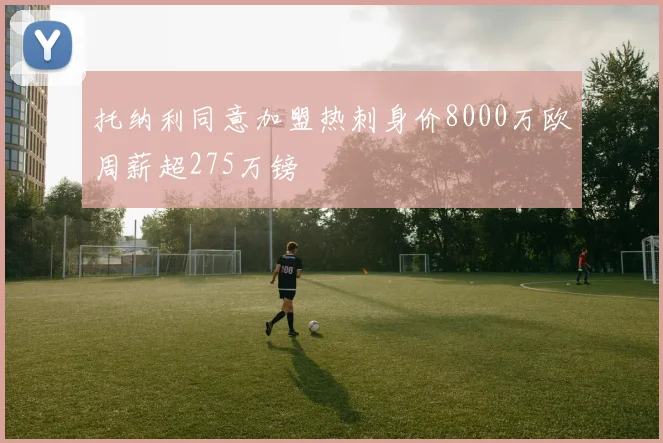 托纳利同意加盟热刺身价8000万欧周薪超275万镑